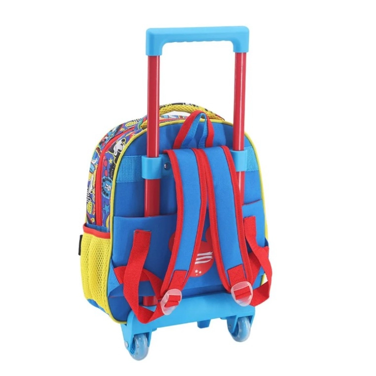 Mochila Escolar LSD 2026 Disney Mickey 12" con Carro Art.71.2100004